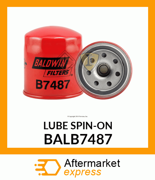 LUBE SPIN-ON BALB7487