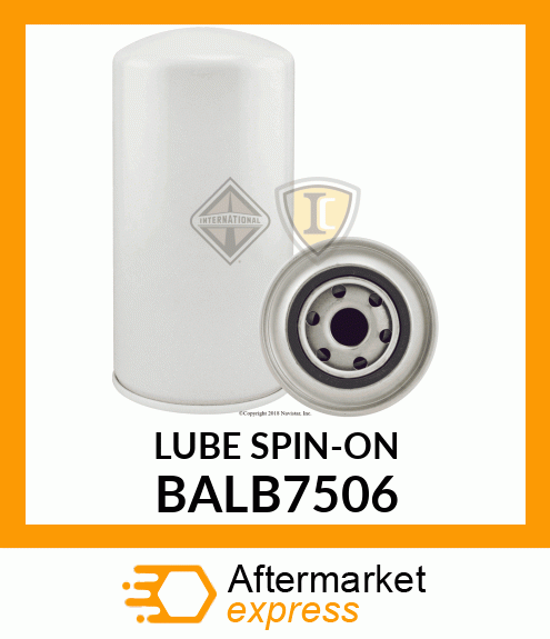 LUBE SPIN-ON BALB7506