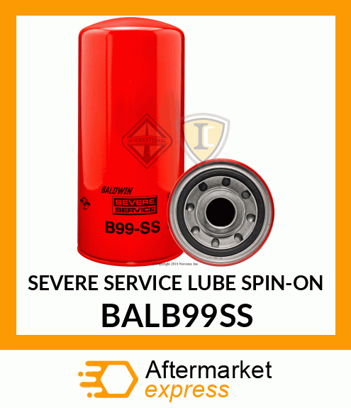 SEVERE SERVICE LUBE SPIN-ON BALB99SS