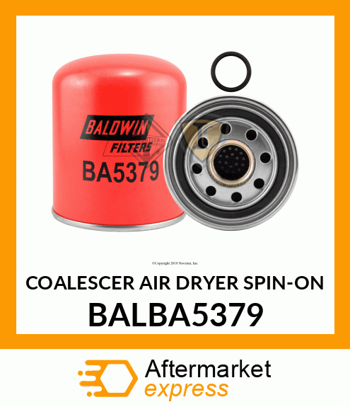 COALESCER AIR DRYER SPIN-ON BALBA5379