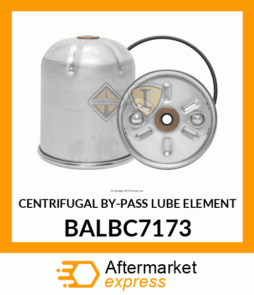 CENTRIFUGAL BY-PASS LUBE ELEMENT BALBC7173