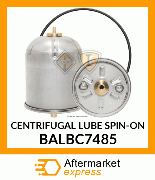 CENTRIFUGAL LUBE SPIN-ON BALBC7485