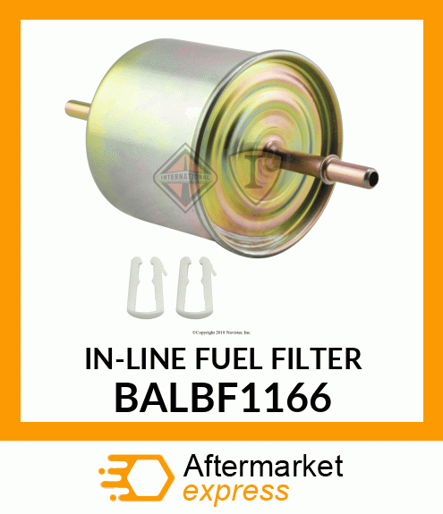 IN-LINE FUEL FILTER BALBF1166