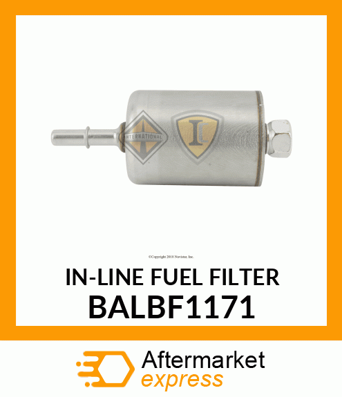 IN-LINE FUEL FILTER BALBF1171