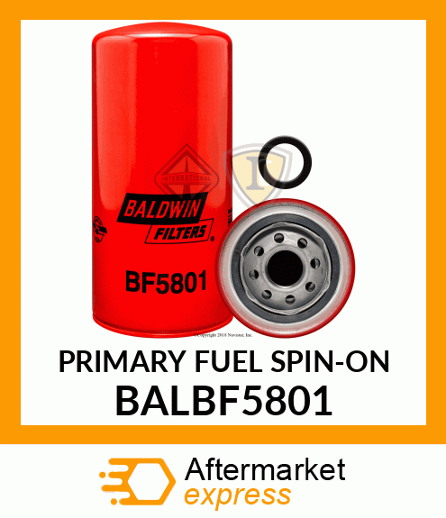 PRIMARY FUEL SPIN-ON BALBF5801