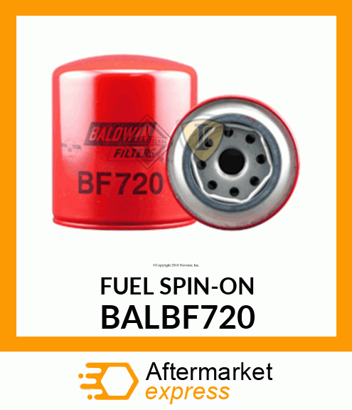 FUEL SPIN-ON BALBF720