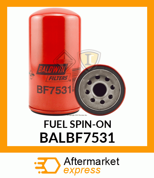 FUEL SPIN-ON BALBF7531