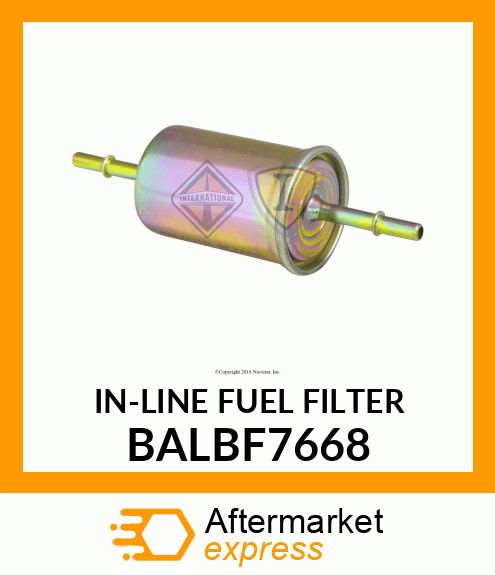 IN-LINE FUEL FILTER BALBF7668
