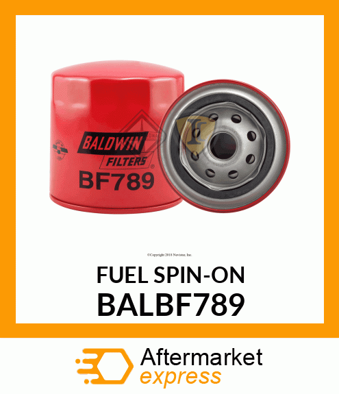 FUEL SPIN-ON BALBF789