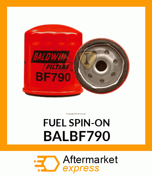 FUEL SPIN-ON BALBF790