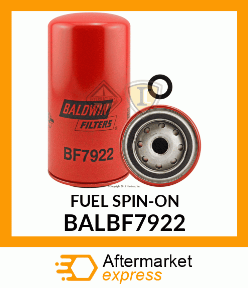 FUEL SPIN-ON BALBF7922