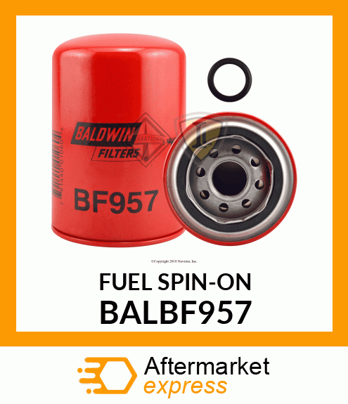 FUEL SPIN-ON BALBF957