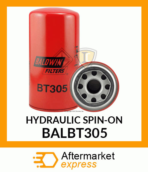 HYDRAULIC SPIN-ON BALBT305