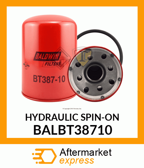 HYDRAULIC SPIN-ON BALBT38710