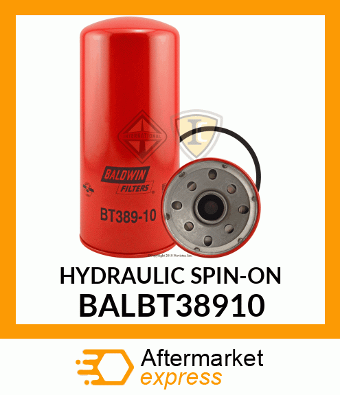 HYDRAULIC SPIN-ON BALBT38910