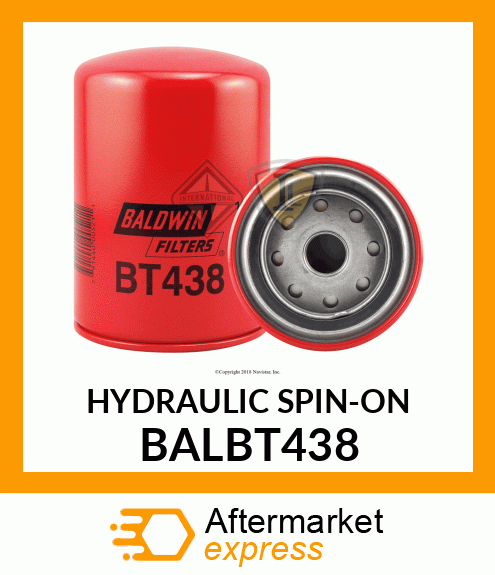HYDRAULIC SPIN-ON BALBT438