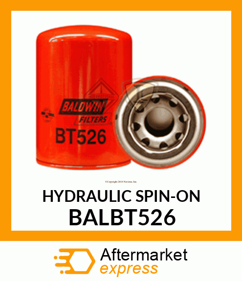 HYDRAULIC SPIN-ON BALBT526