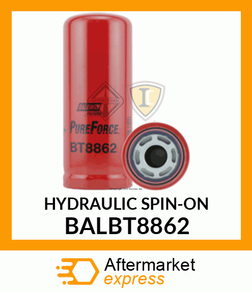 HYDRAULIC SPIN-ON BALBT8862
