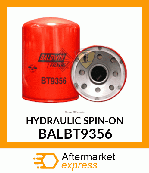 HYDRAULIC SPIN-ON BALBT9356