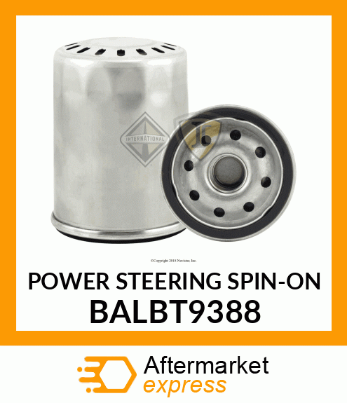 POWER STEERING SPIN-ON BALBT9388