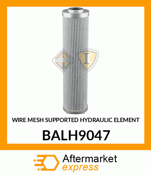 WIRE MESH SUPPORTED HYDRAULIC ELEMENT BALH9047