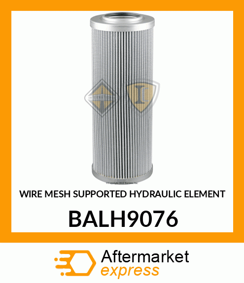 WIRE MESH SUPPORTED HYDRAULIC ELEMENT BALH9076