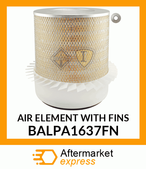 AIR ELEMENT WITH FINS BALPA1637FN