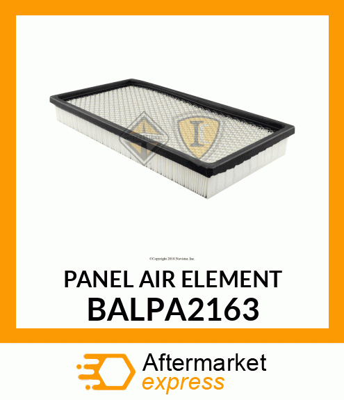 PANEL AIR ELEMENT BALPA2163