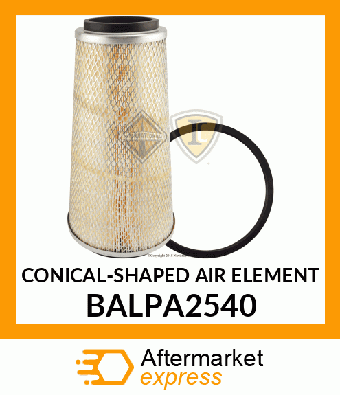CONICAL-SHAPED AIR ELEMENT BALPA2540