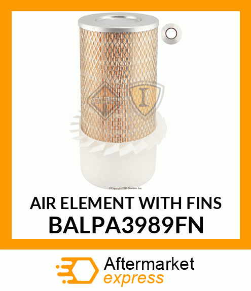 AIR ELEMENT WITH FINS BALPA3989FN