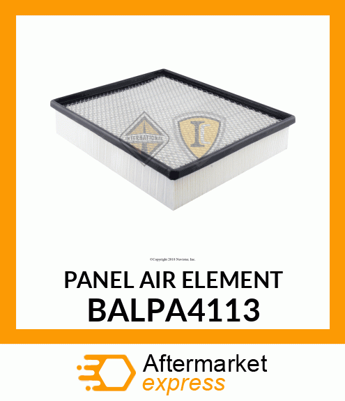 PANEL AIR ELEMENT BALPA4113