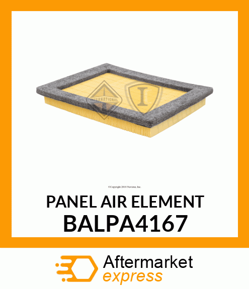PANEL AIR ELEMENT BALPA4167