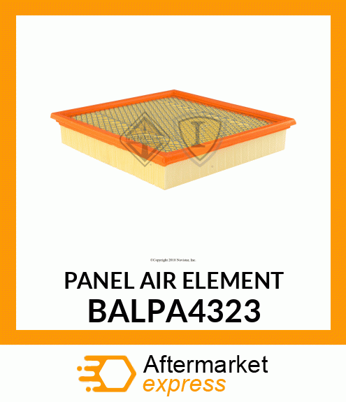 PANEL AIR ELEMENT BALPA4323