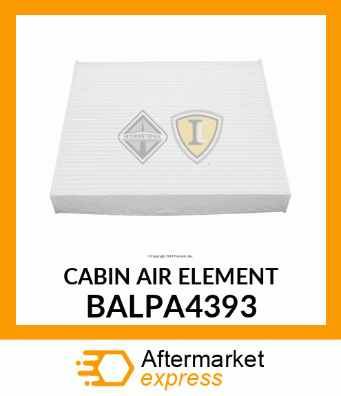 CABIN AIR ELEMENT BALPA4393