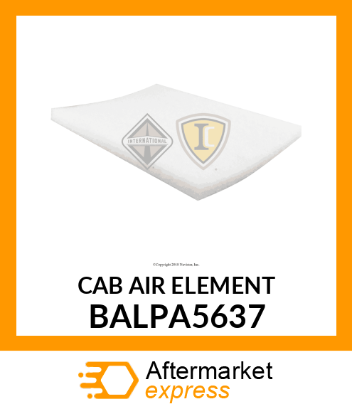 CAB AIR ELEMENT BALPA5637