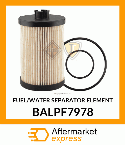 FUEL/WATER SEPARATOR ELEMENT BALPF7978