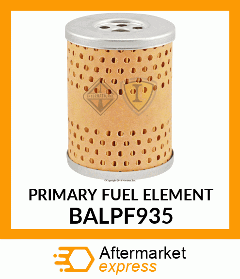 PRIMARY FUEL ELEMENT BALPF935