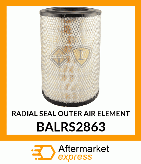 RADIAL SEAL OUTER AIR ELEMENT BALRS2863