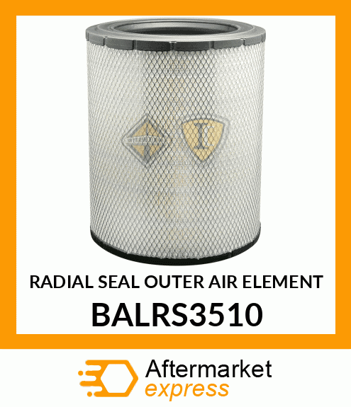 RADIAL SEAL OUTER AIR ELEMENT BALRS3510