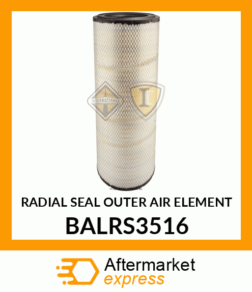 RADIAL SEAL OUTER AIR ELEMENT BALRS3516