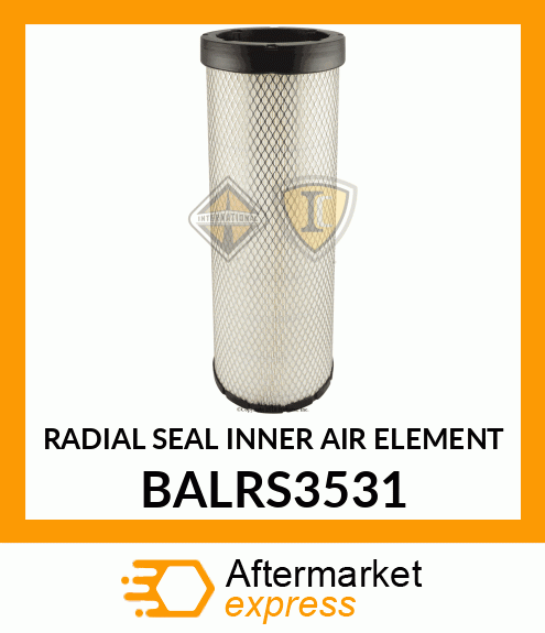 RADIAL SEAL INNER AIR ELEMENT BALRS3531