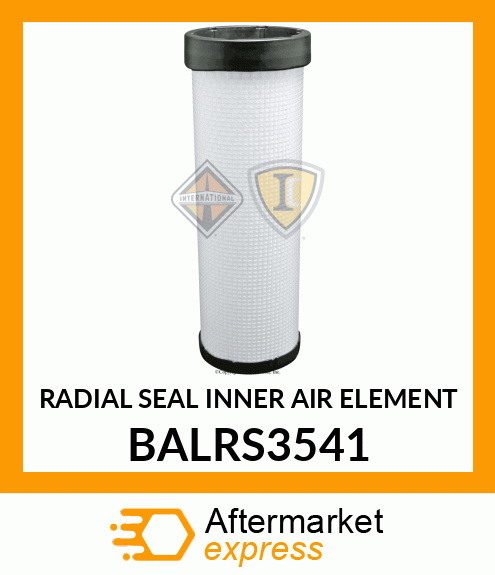 RADIAL SEAL INNER AIR ELEMENT BALRS3541