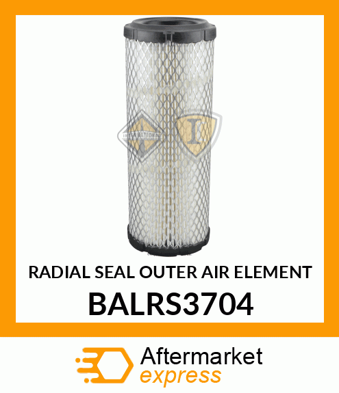 RADIAL SEAL OUTER AIR ELEMENT BALRS3704