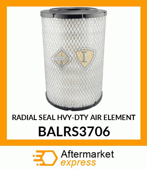 RADIAL SEAL HVY-DTY AIR ELEMENT BALRS3706