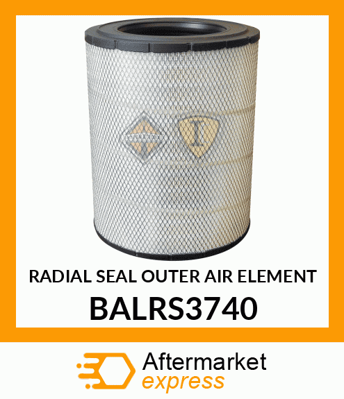 RADIAL SEAL OUTER AIR ELEMENT BALRS3740