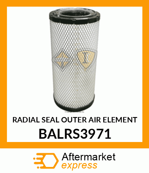 RADIAL SEAL OUTER AIR ELEMENT BALRS3971