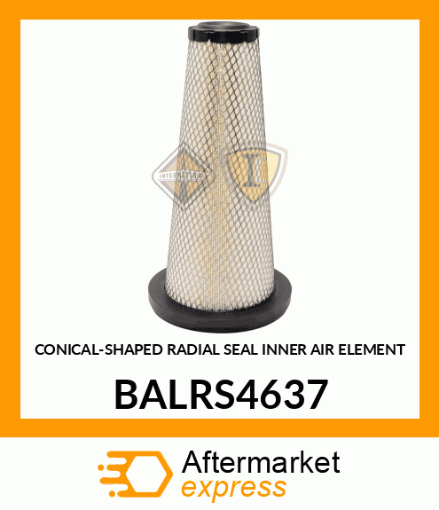 CONICAL-SHAPED RADIAL SEAL INNER AIR ELEMENT BALRS4637