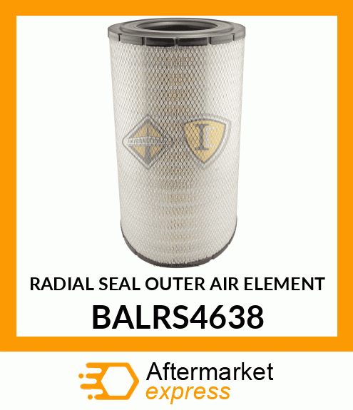 RADIAL SEAL OUTER AIR ELEMENT BALRS4638