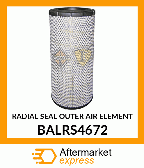 RADIAL SEAL OUTER AIR ELEMENT BALRS4672
