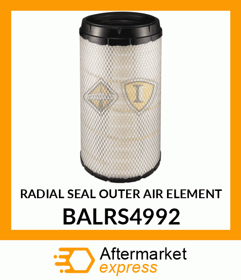 RADIAL SEAL OUTER AIR ELEMENT BALRS4992